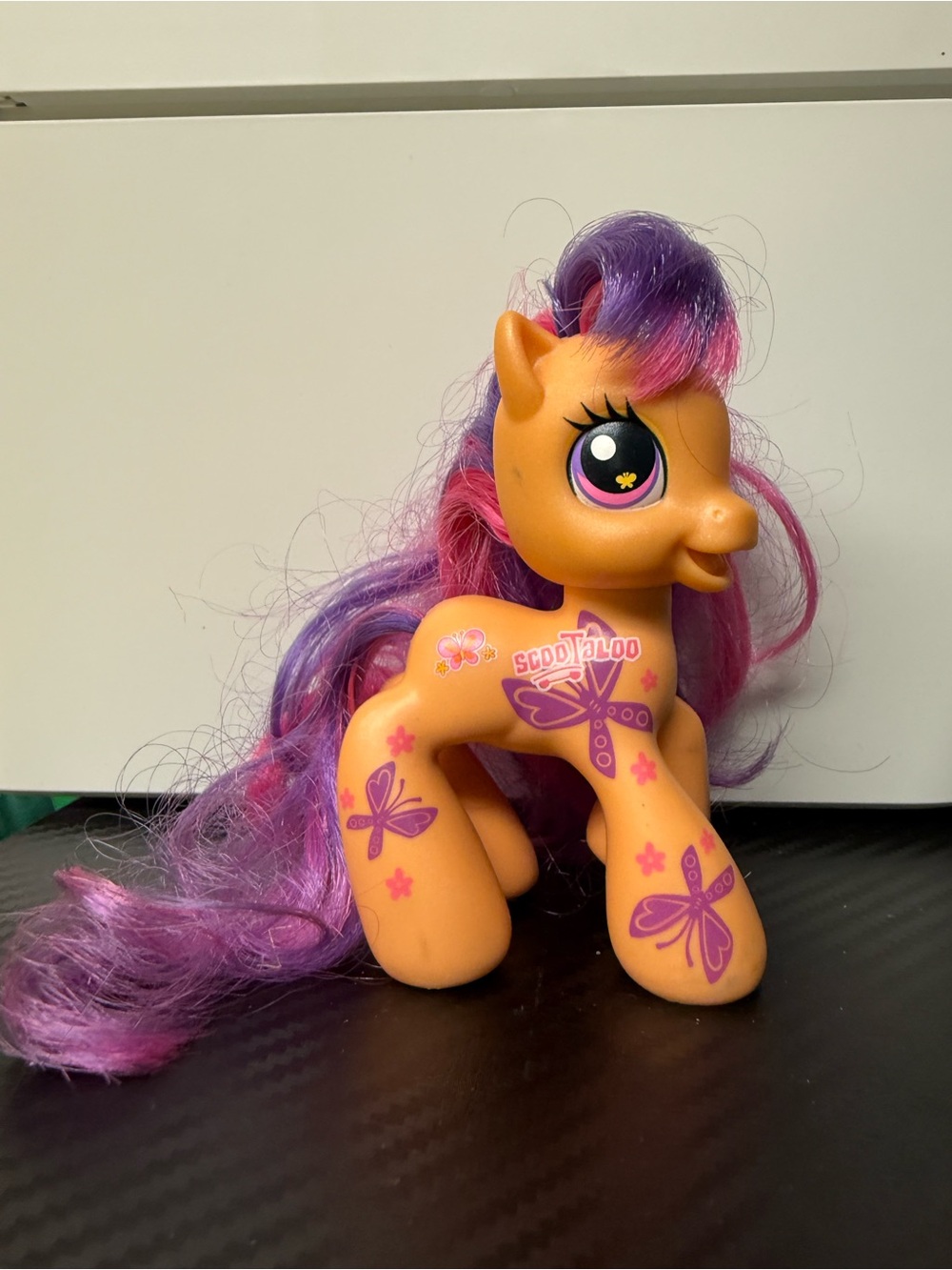 Hasbro My Little Pony Scootaloo Core Figure G3 Scootaloo G3 Orange Pony